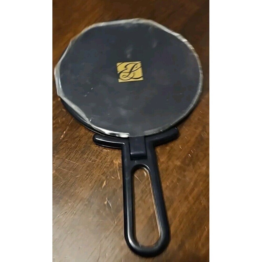 Vintage Estee Lauder 5” Stand Up Round Mirror Cosmetic Makeup